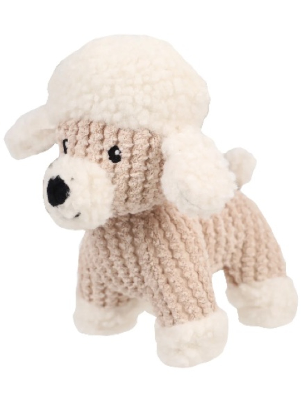 🐩🐾 Giftable World Fifi Poodle Squeaky Crinkle Plush Toy 9" 🐾🐩